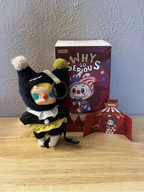Pop Mart Why So Serious Series Vinyl Plush Pendant Blind Box String Puppet
